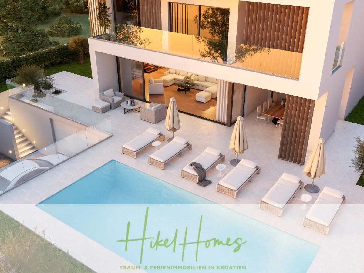 Haus am Meer in Seget Vranjica, Ansicht 4 von 19