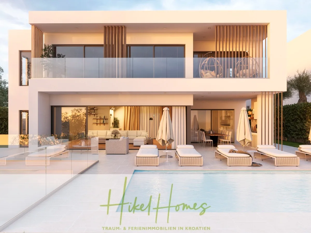 Haus am Meer in Seget Vranjica, Ansicht 2 von 19