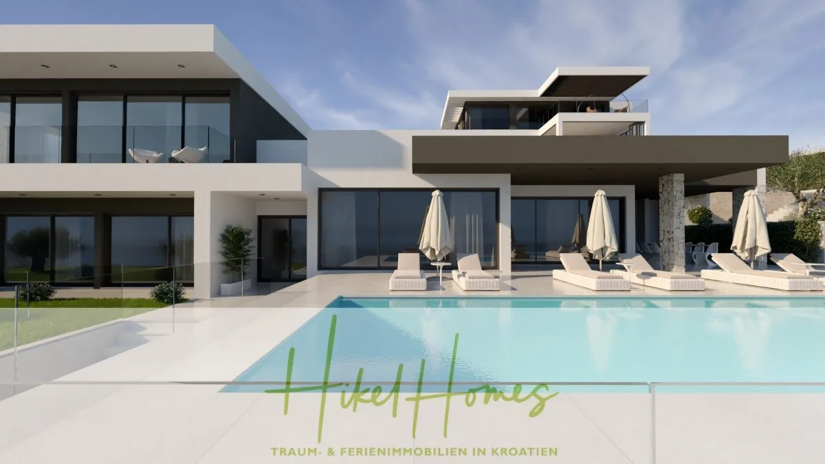 Haus am Meer in Seget Vranjica, Ansicht 4 von 18