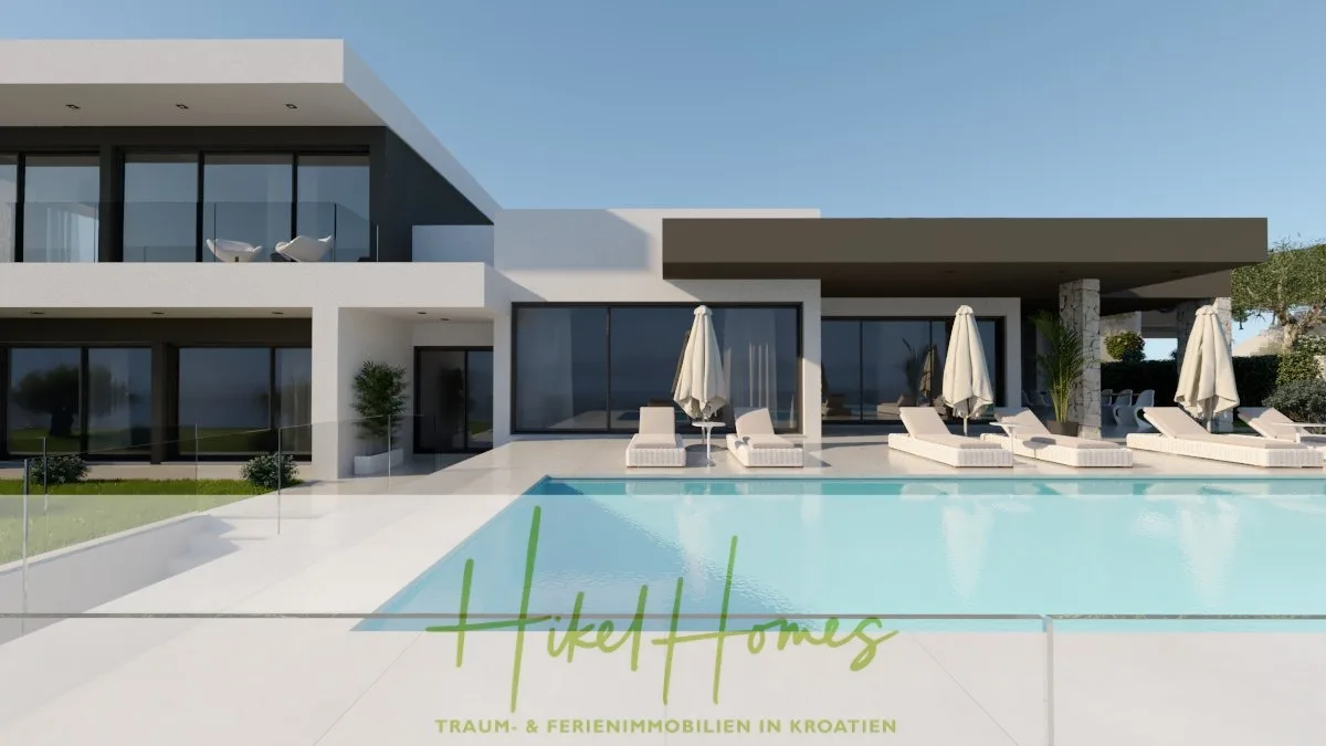 Haus am Meer in Seget Vranjica, Ansicht 2 von 18