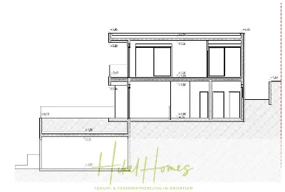 Haus am Meer in Seget Vranjica, Ansicht 17 von 18