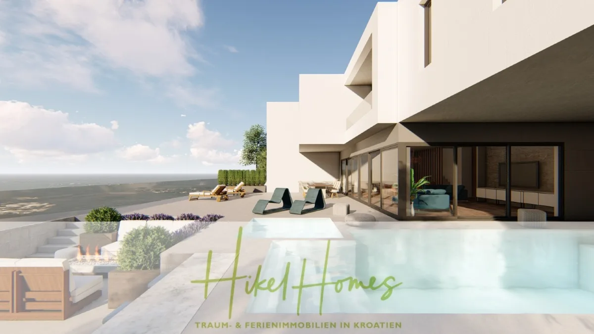 Haus mit Meerblick in Dugi Rat
