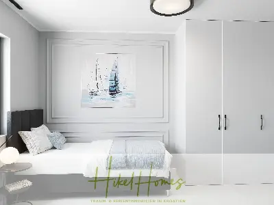 Wohnung mit Meerblick in Seget Donji, Ansicht 9 von 16
