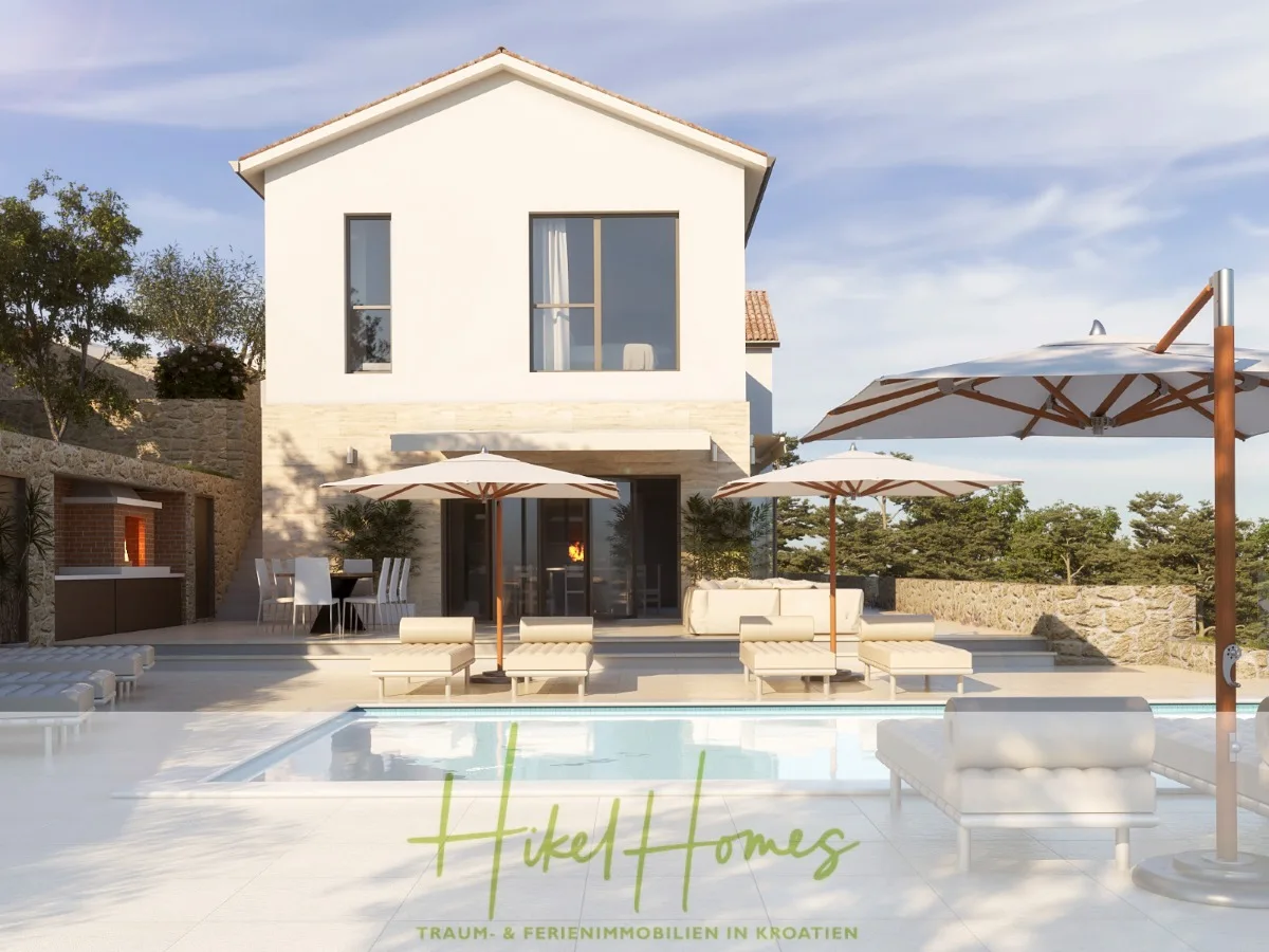 Haus mit Meerblick in Podstrana