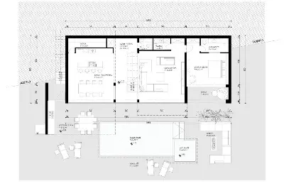 Grundriss der Haus in Dugi Rat