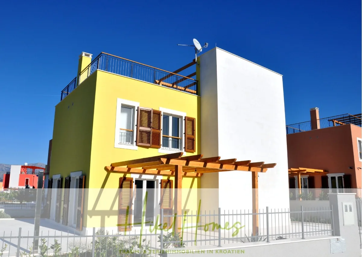 Haus mit Meerblick in Splitska