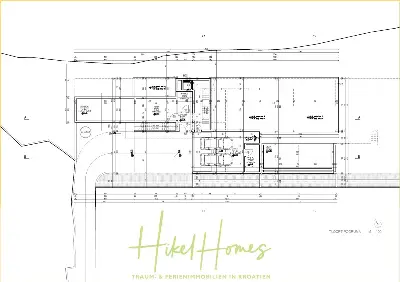 Grundriss der Haus in Jesenice