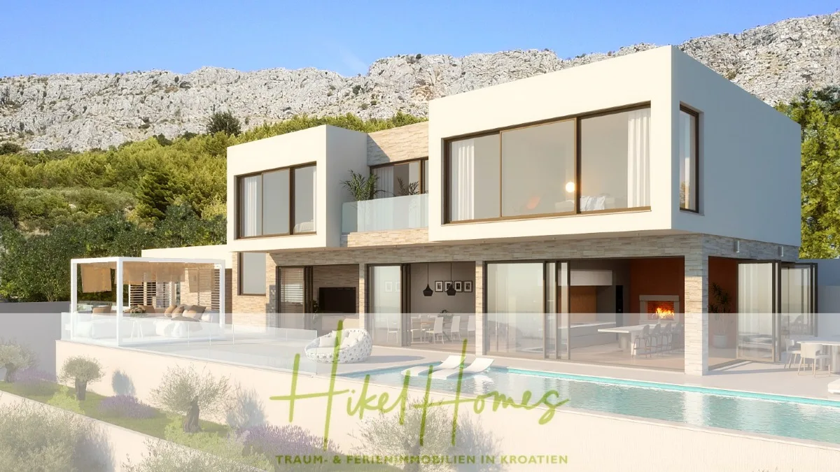 Haus mit Meerblick in Jesenice, Ansicht 2 von 9