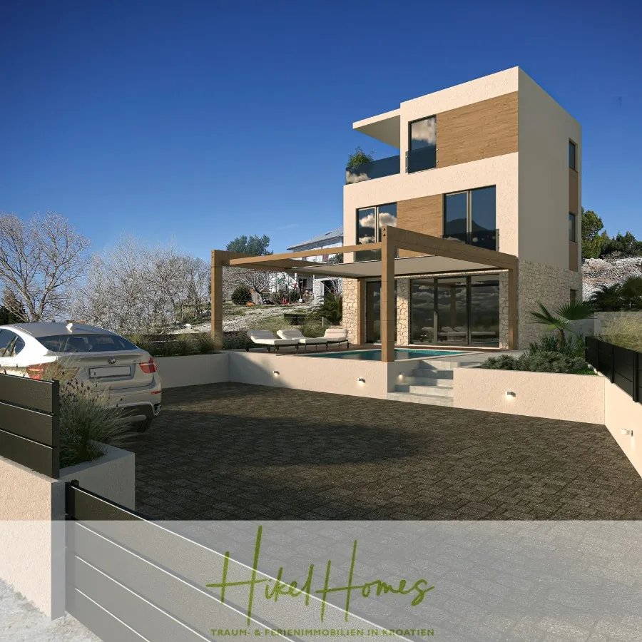 Haus mit Meerblick in Rtina, Ansicht 2 von 22
