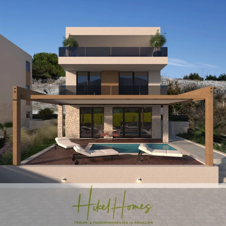 Haus am Meer in Rtina