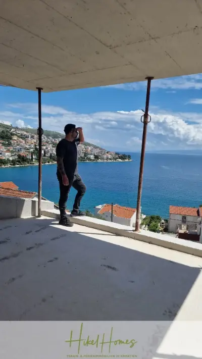 Wohnung am Meer in Okrug Gornji, Ansicht 16 von 19