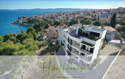 Wohnung am Meer in Okrug Gornji, Ansicht 6 von 19