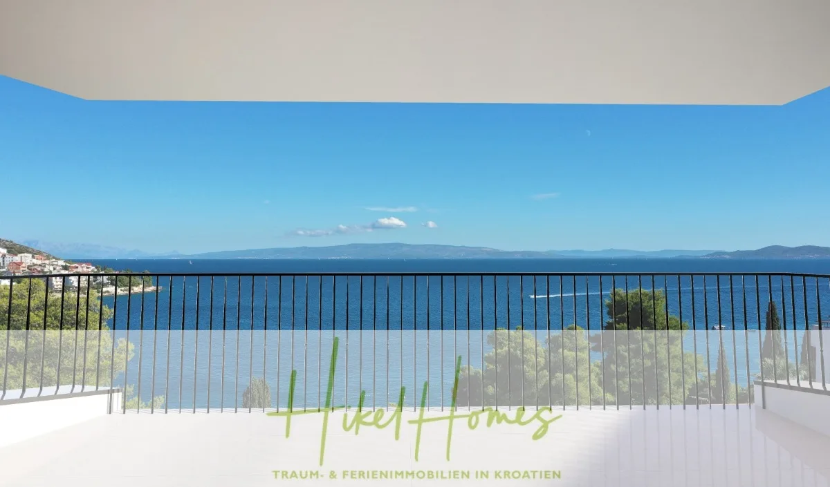 Wohnung am Meer in Okrug Gornji, Ansicht 5 von 18