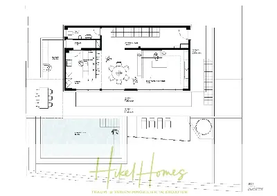 Grundriss der Haus in Jesenice