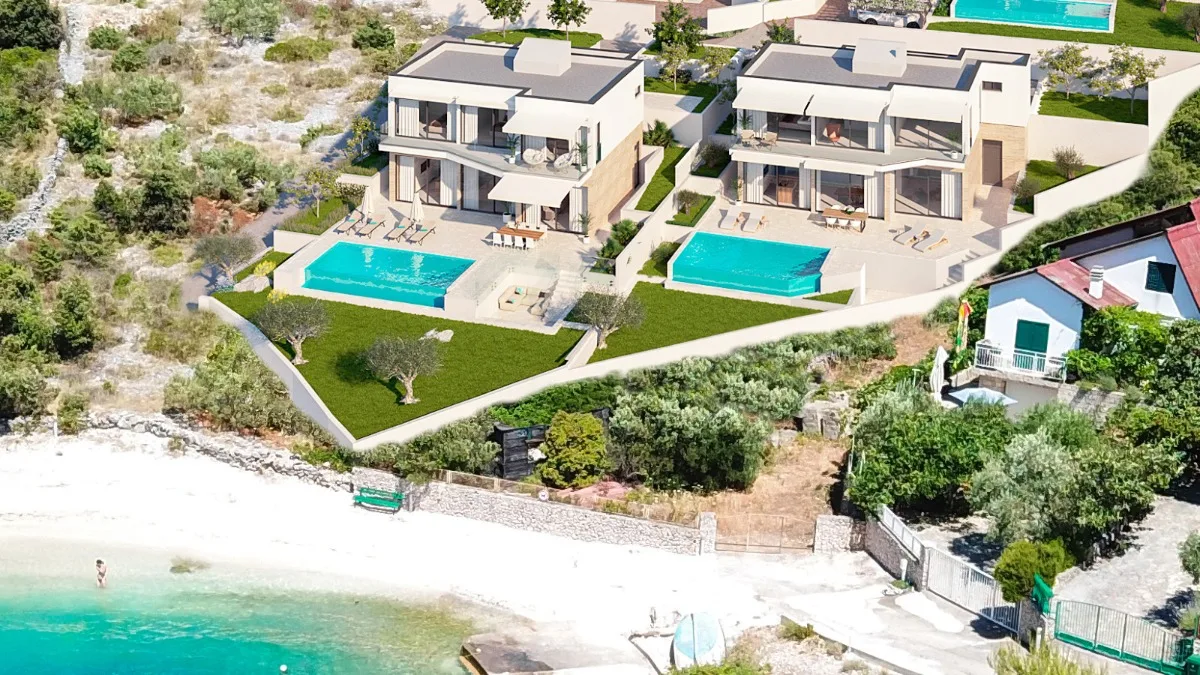 Haus am Meer in Kanica