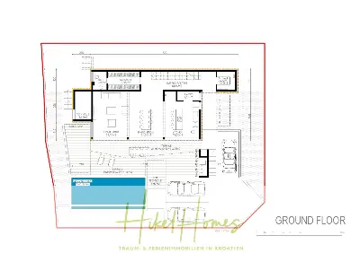 Grundriss der Haus in Kanica