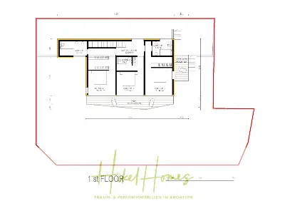 Grundriss der Haus in Kanica