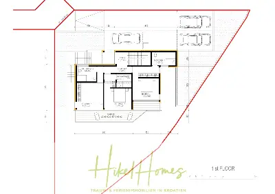 Grundriss der Haus in Kanica