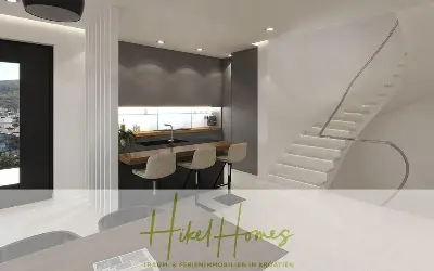 Haus am Meer in Vinjerac, Ansicht 11 von 17