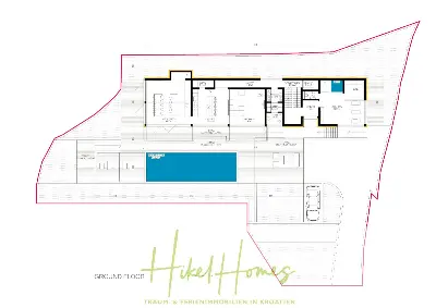 Grundriss der Haus in Krilo
