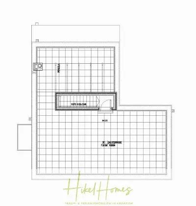Grundriss der Haus in Splitska