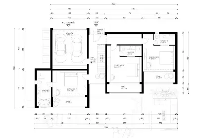 Grundriss der Haus in Dugi Rat
